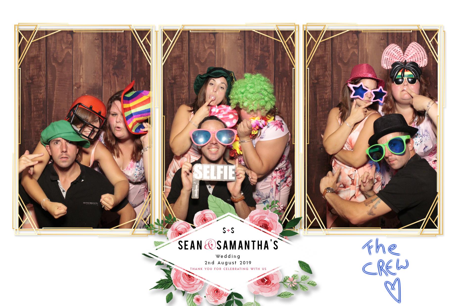 Samantha & Sean's Wedding | View more photos from the event at gallery.myphotoboothexperience.co.uk/u/MyPhotoBoothExperienceLtd/Samantha-Seans-Wedding